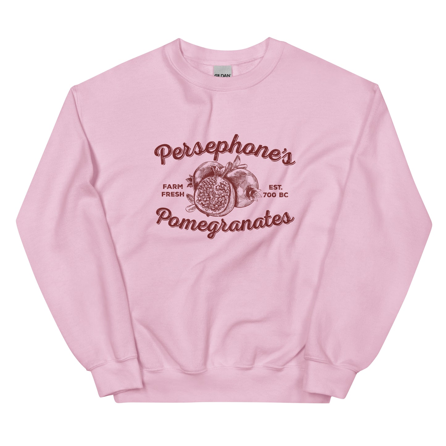 Taste of Tradition: Persephone's Pomegranates Crewneck Sweatshirt