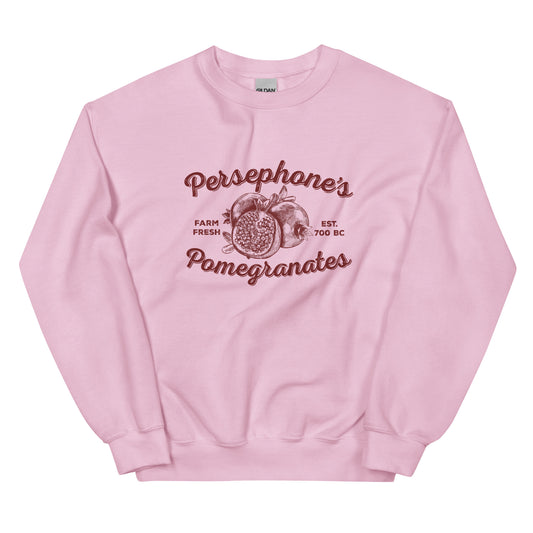 Taste of Tradition: Persephone's Pomegranates Crewneck Sweatshirt