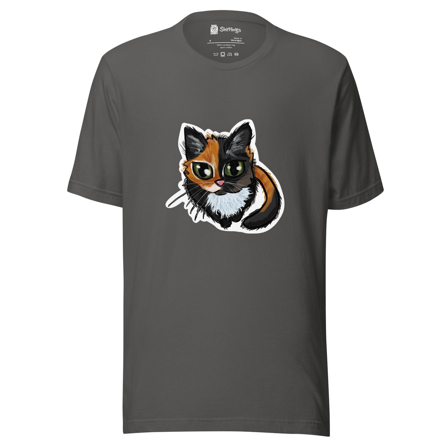Whisker Wonders: The Calico Cat Tee