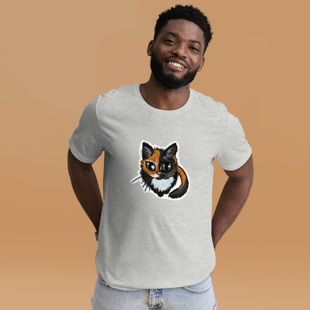 Whisker Wonders: The Calico Cat Tee