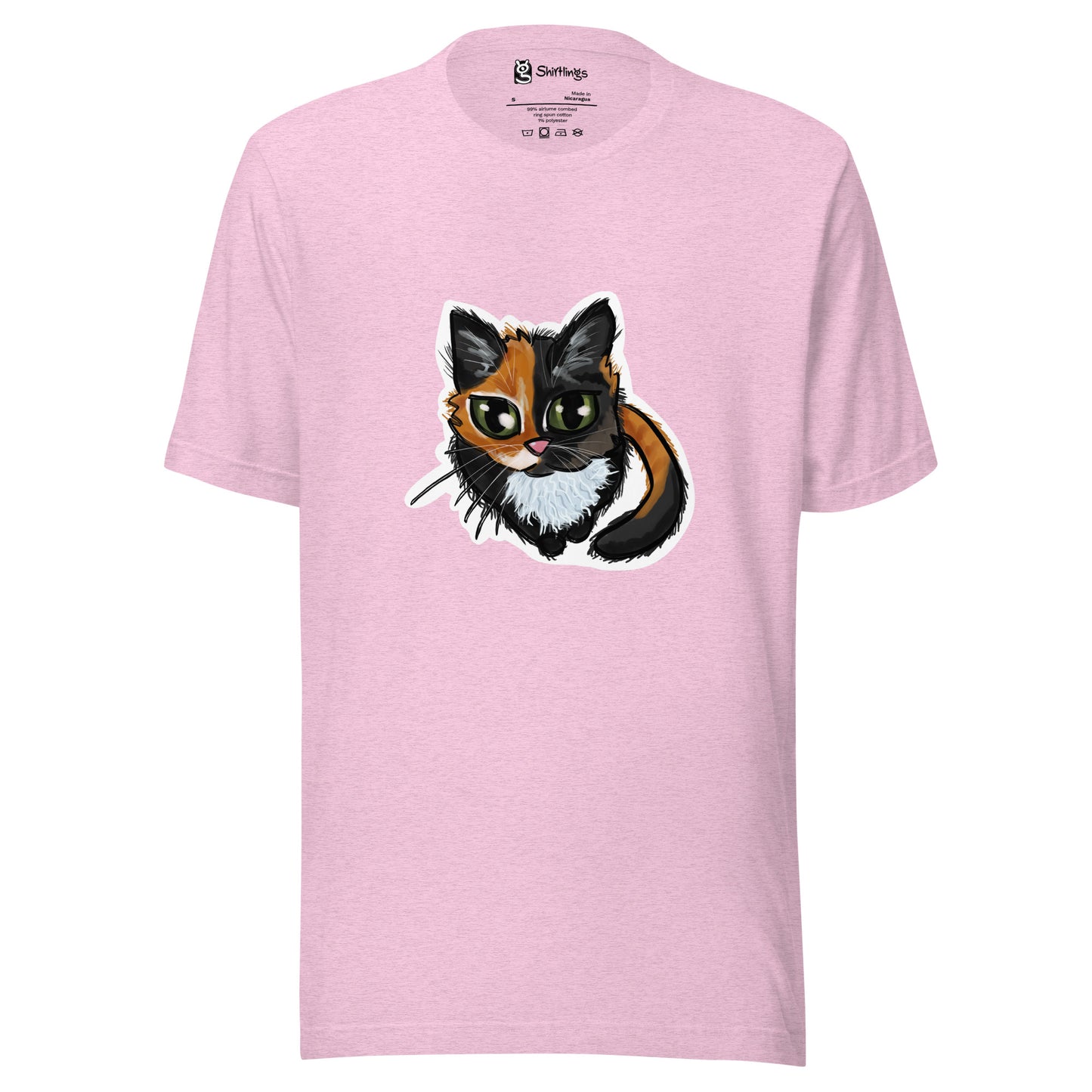 Whisker Wonders: The Calico Cat Tee
