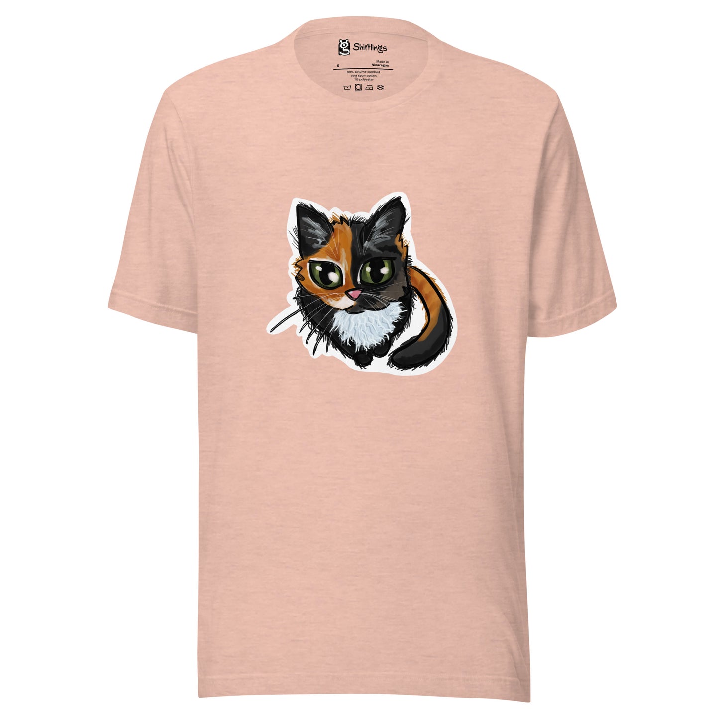 Whisker Wonders: The Calico Cat Tee
