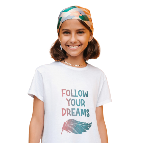 Little Dreamer: Feathers & Futures Youth Tee