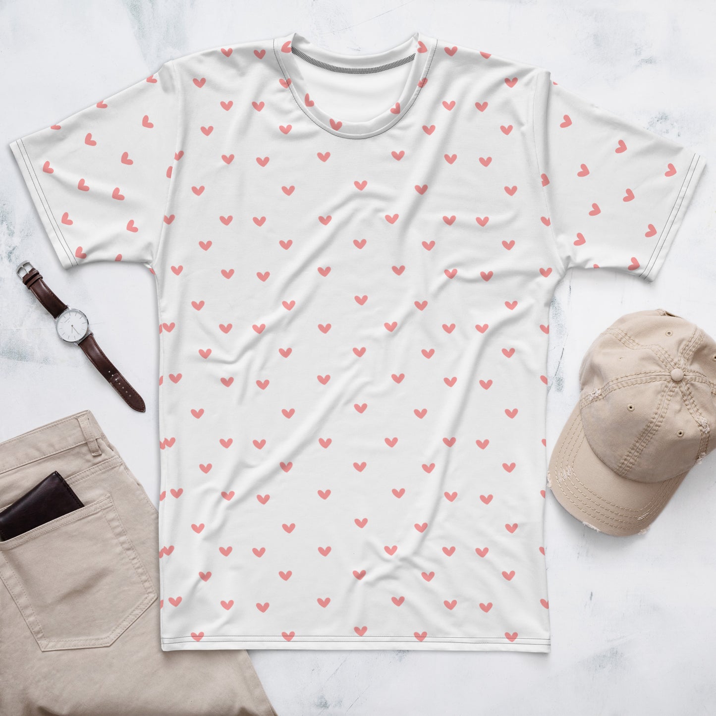 Hearts All Over Unisex T-shirt