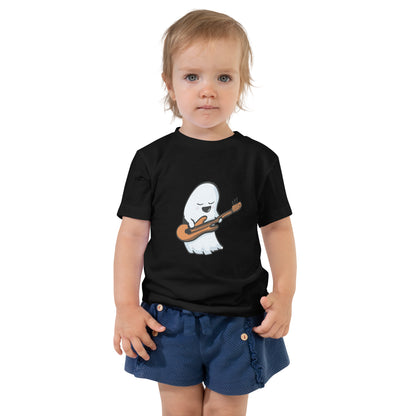 Ghostly Grooves Guitar Toddler Shirt