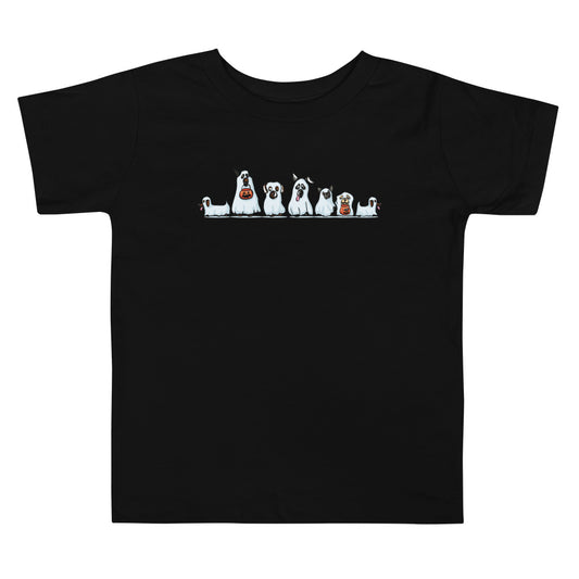 "Spectral Canine Crew" Spooky Toddler Tee