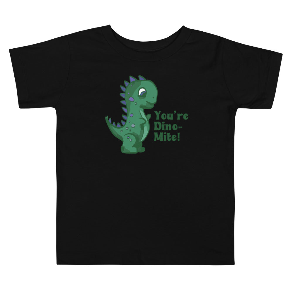 Dino Delight: 'You're Dino-Mite' Toddler Tee