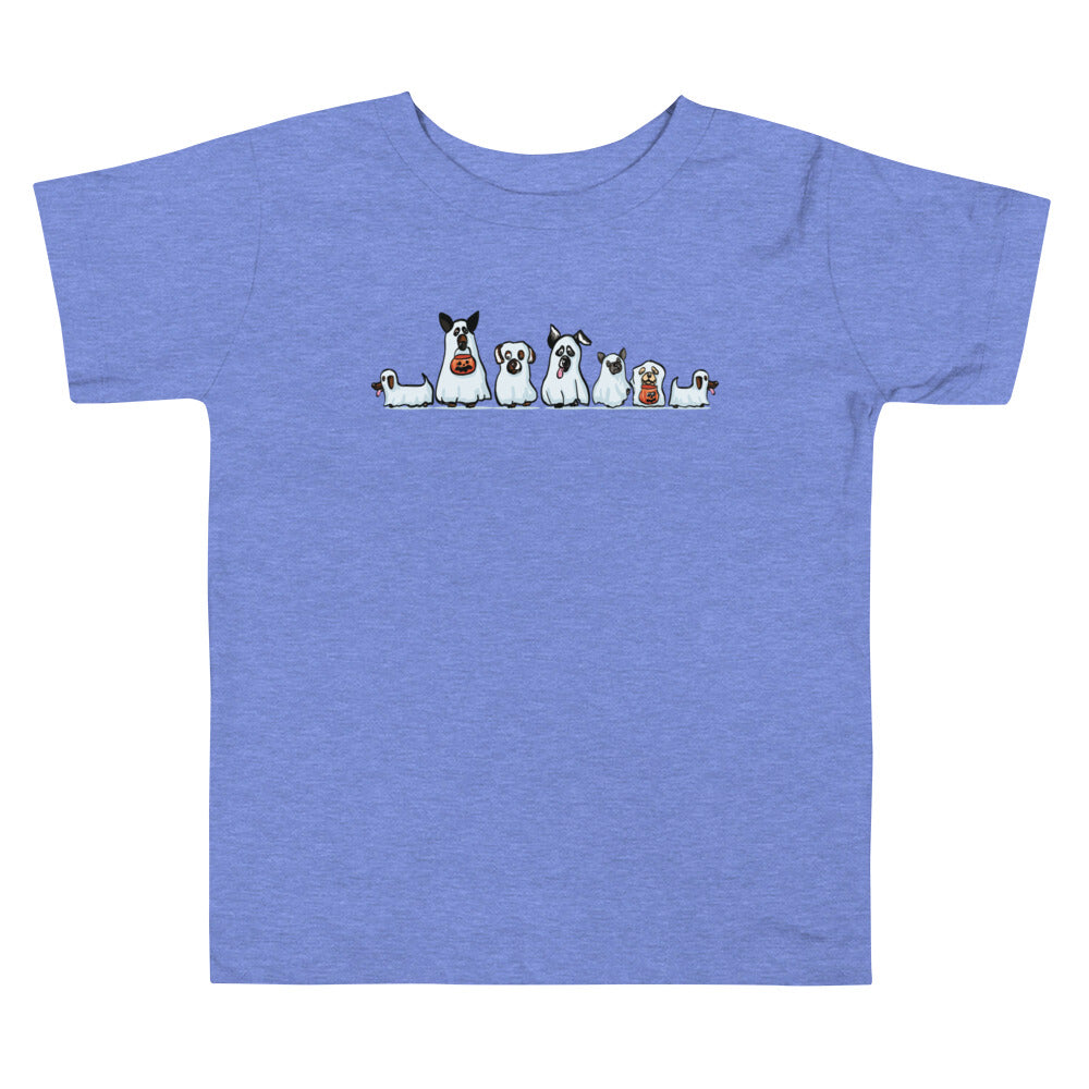 "Spectral Canine Crew" Spooky Toddler Tee