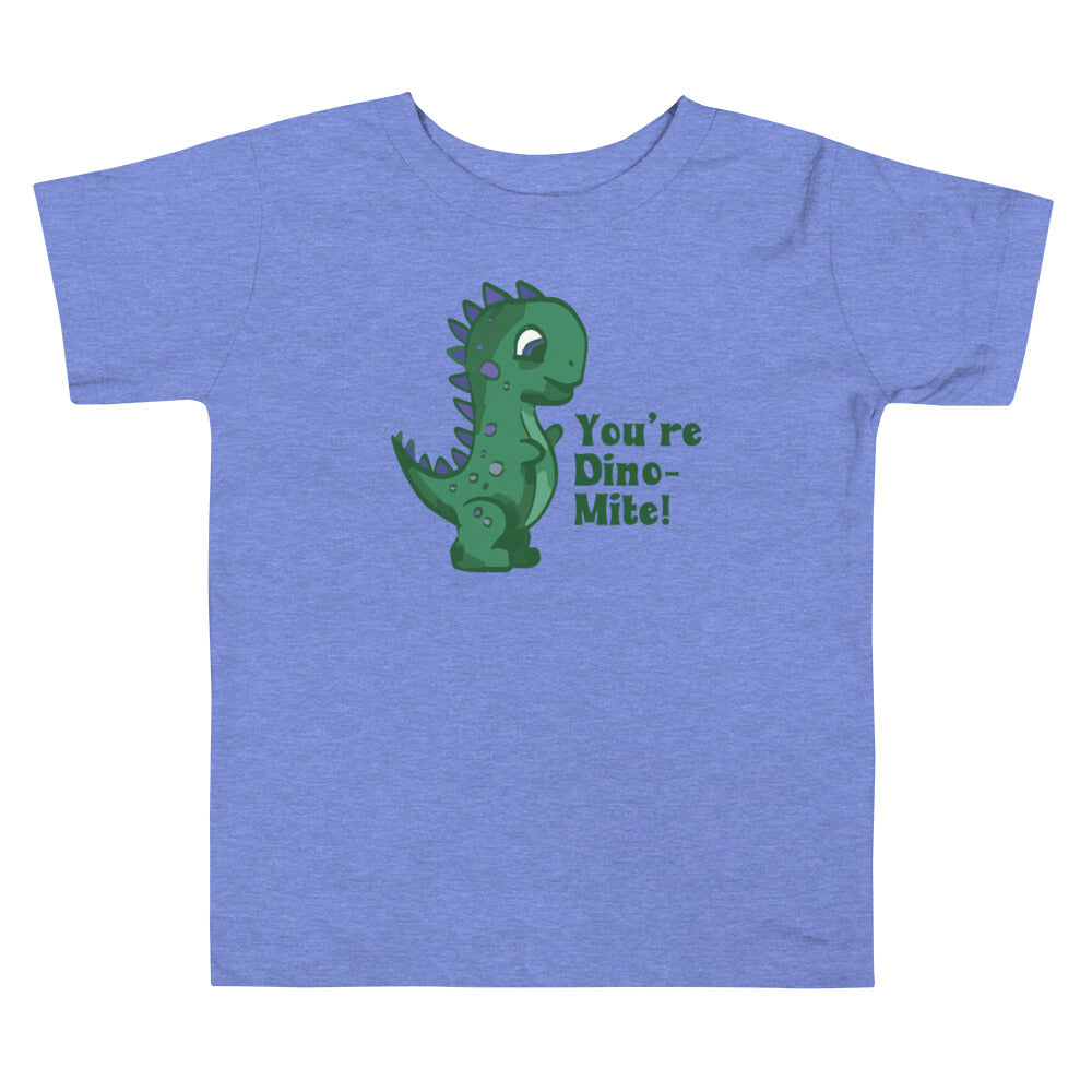 Dino Delight: 'You're Dino-Mite' Toddler Tee