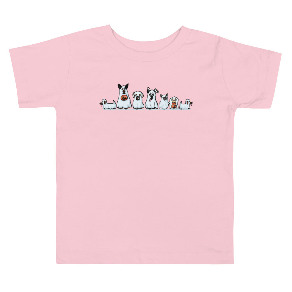 "Spectral Canine Crew" Spooky Toddler Tee