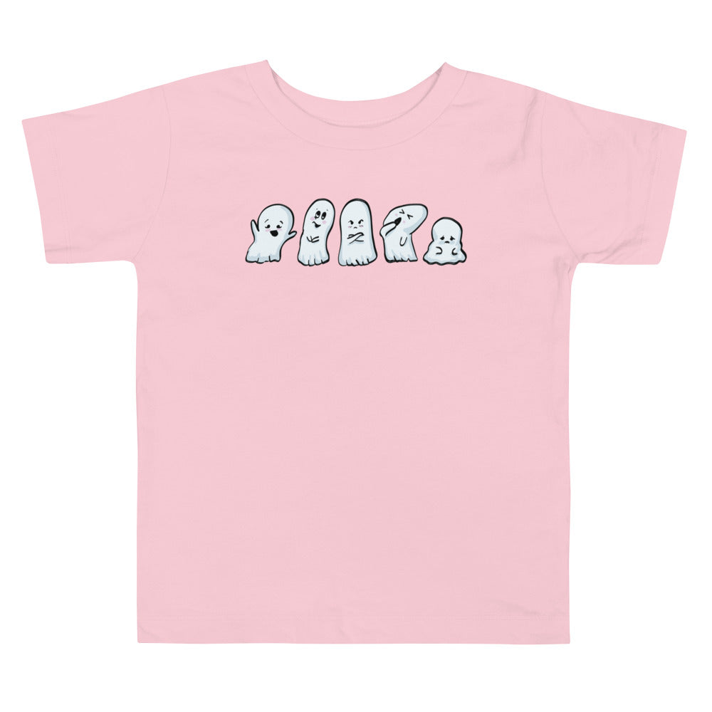 "Emotional Boo Crew" Ghostly Toddler Tee