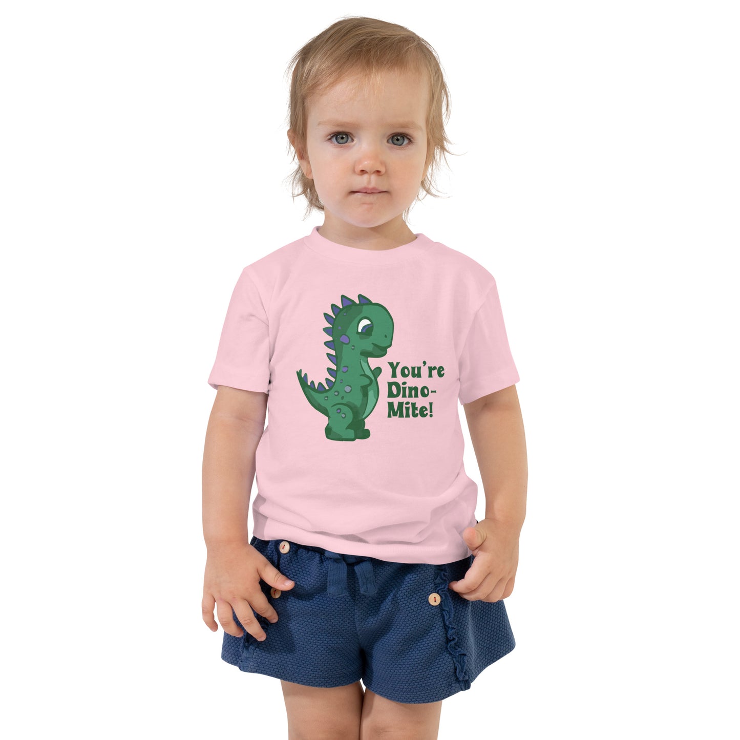 Dino Delight: 'You're Dino-Mite' Toddler Tee