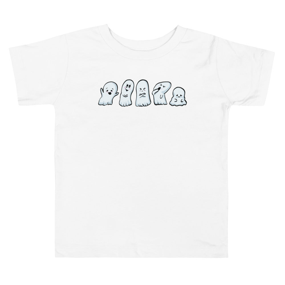 "Emotional Boo Crew" Ghostly Toddler Tee