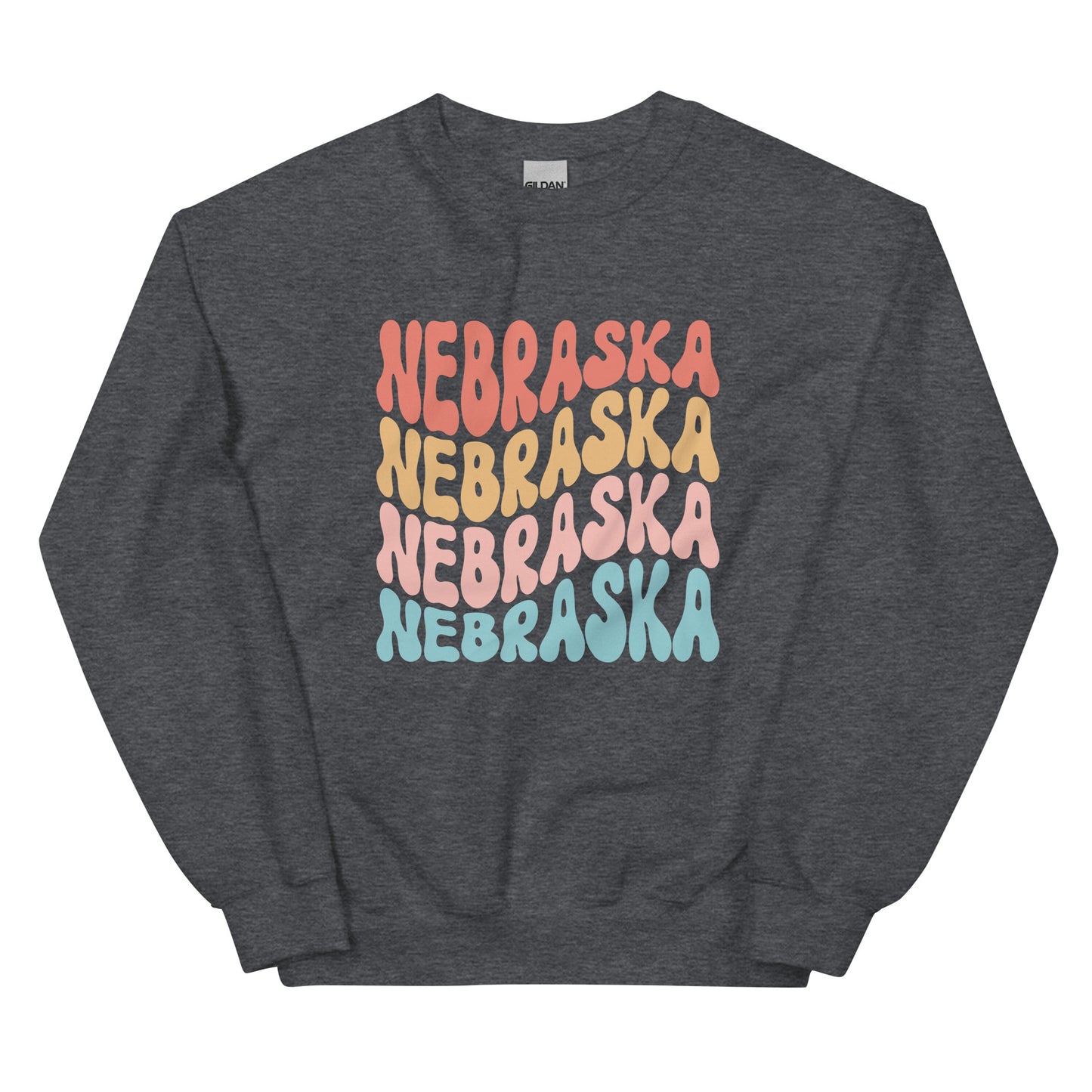 Nebraska Groovy Sweatshirt