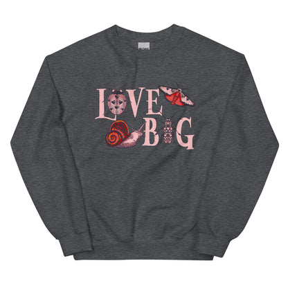 Love Bug Delight: Snuggly Adult Sweatshirt