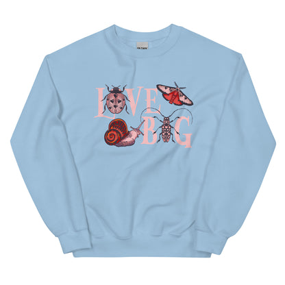 Love Bug Delight: Snuggly Adult Sweatshirt