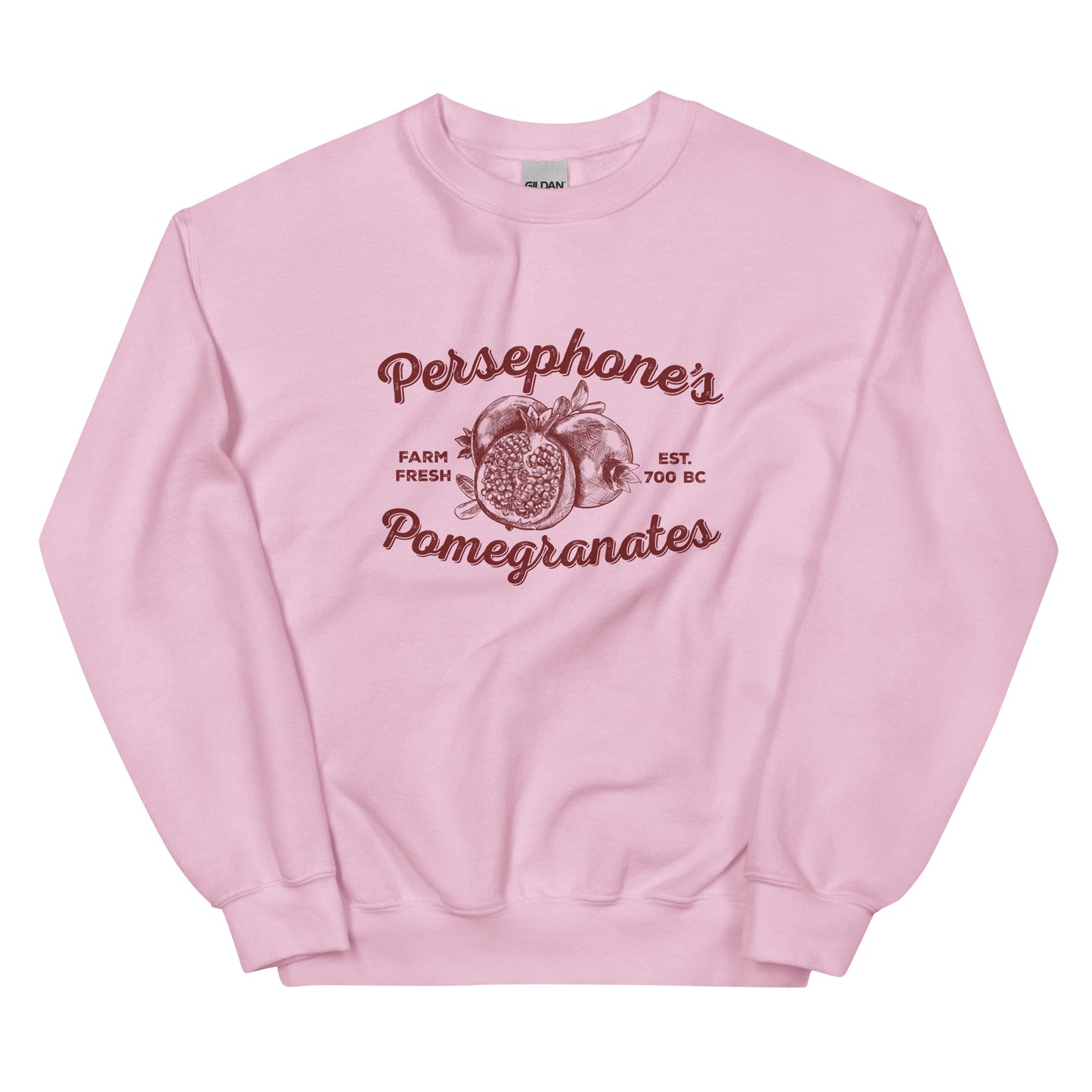 Taste of Tradition: Persephone's Pomegranates Crewneck Sweatshirt