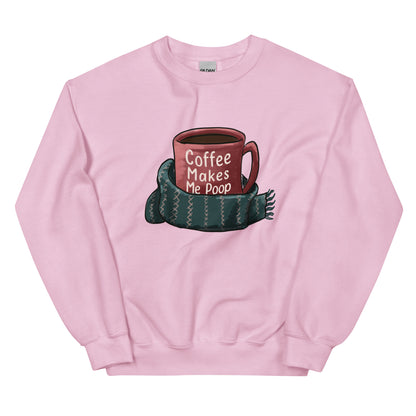 Sip Happens: 'Coffee Makes Me Poop' Sweater