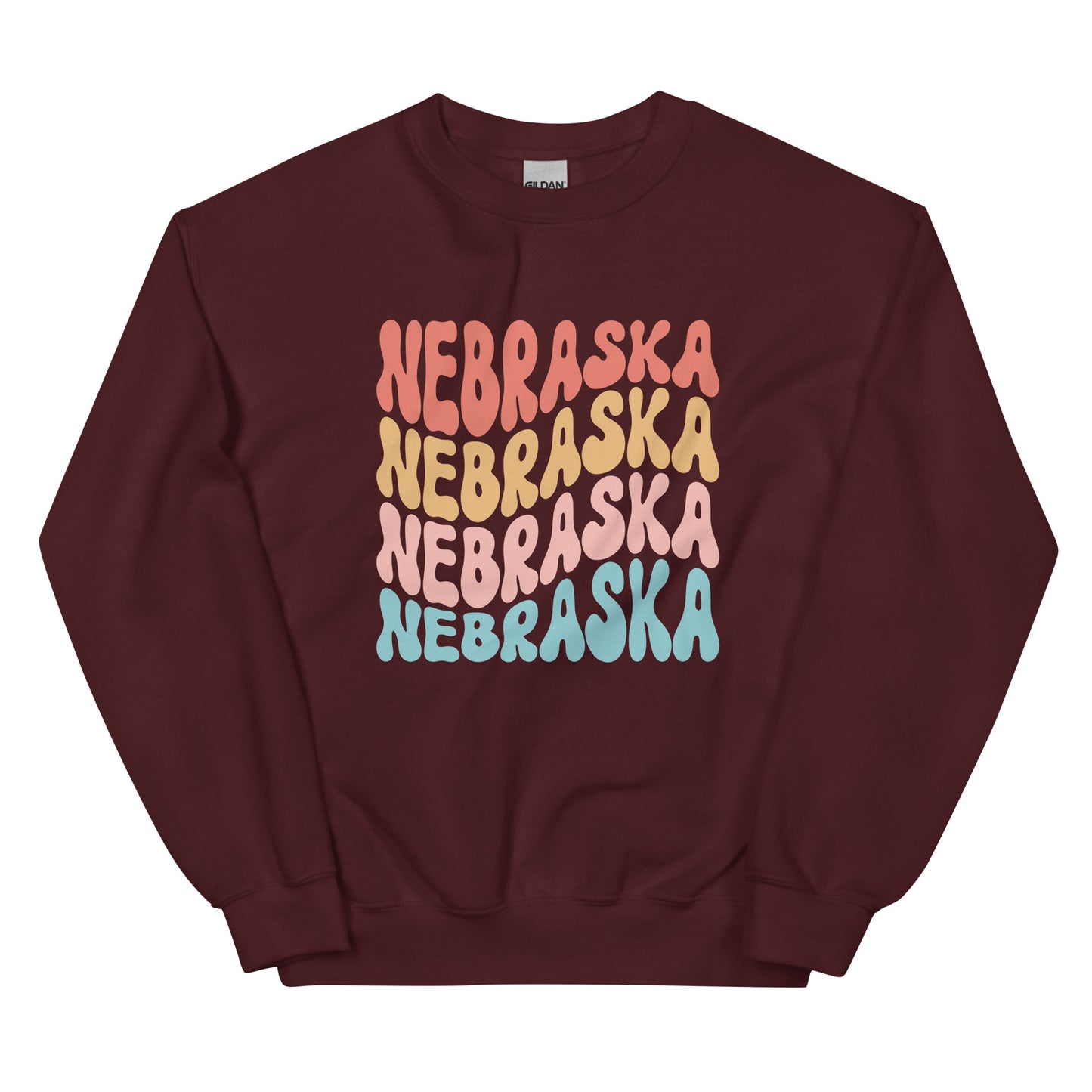 Nebraska Groovy Sweatshirt