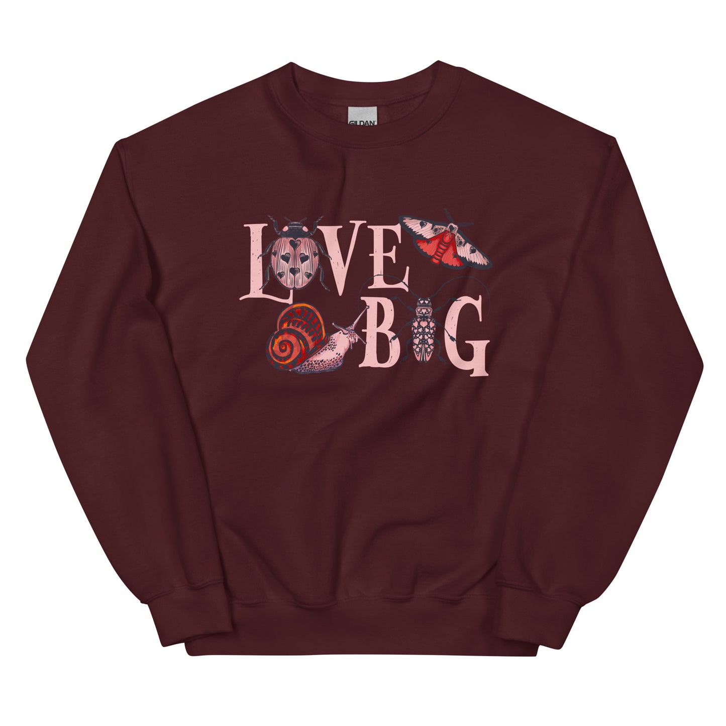 Love Bug Delight: Snuggly Adult Sweatshirt