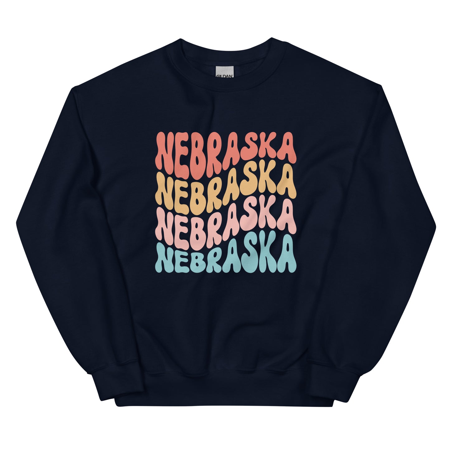 Nebraska Groovy Sweatshirt