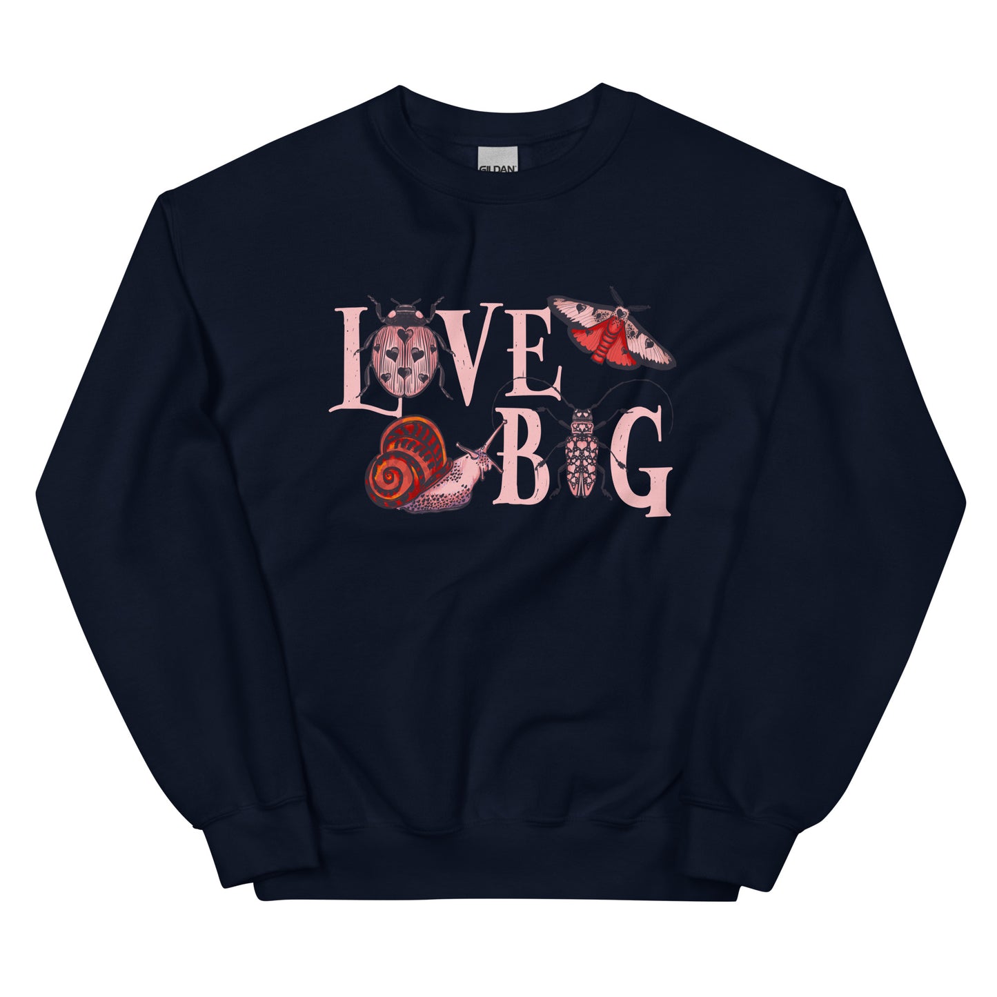 Love Bug Delight: Snuggly Adult Sweatshirt