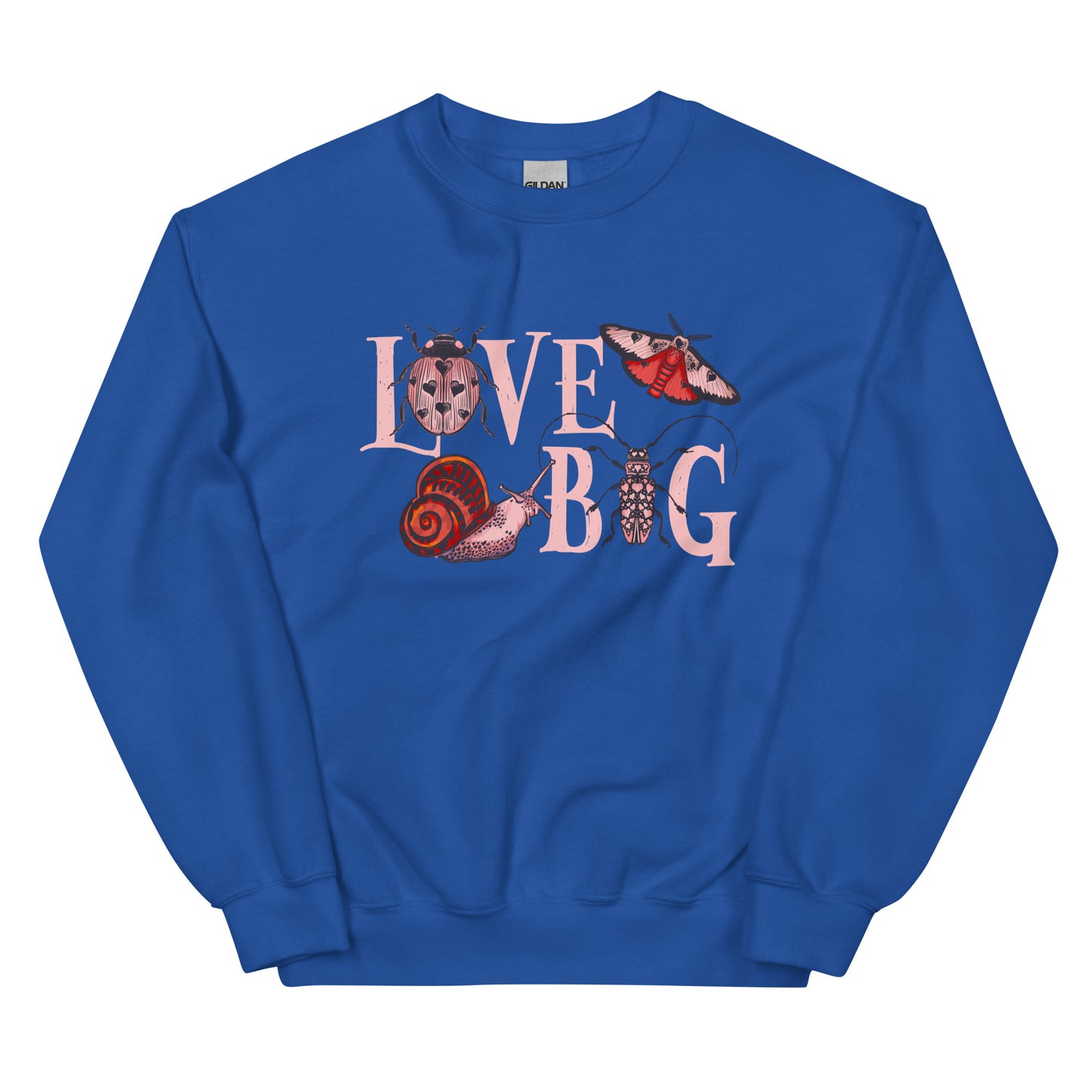 Love Bug Delight: Snuggly Adult Sweatshirt