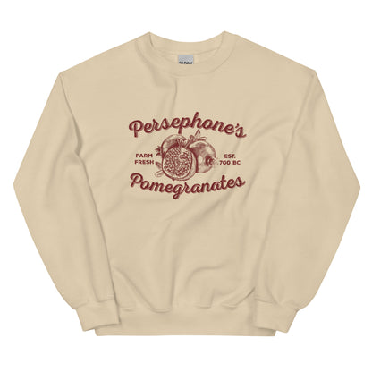 Taste of Tradition: Persephone's Pomegranates Crewneck Sweatshirt