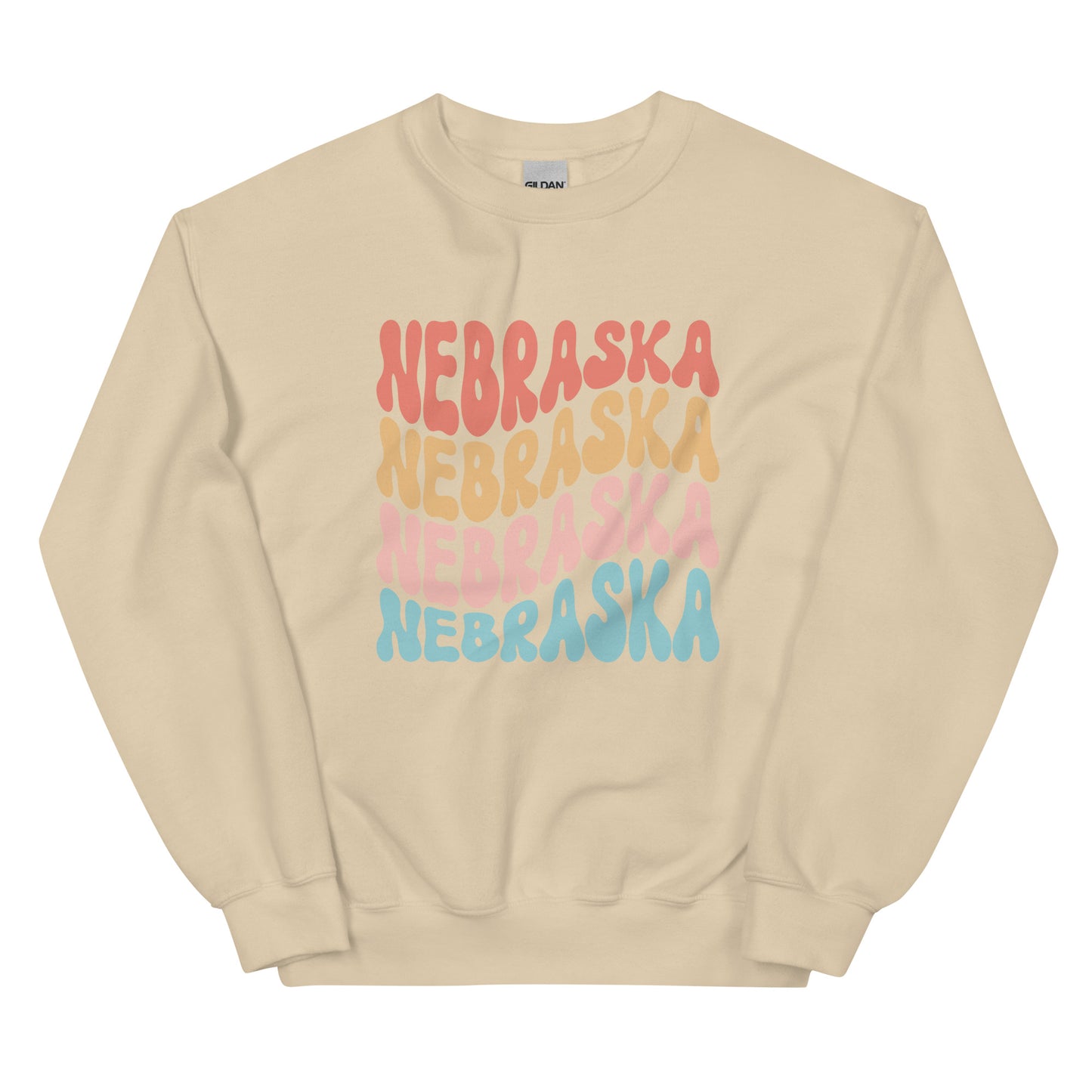 Nebraska Groovy Sweatshirt