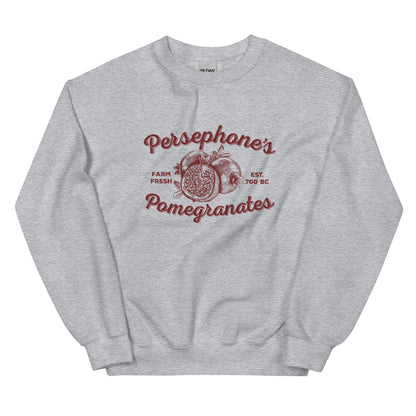 Taste of Tradition: Persephone's Pomegranates Crewneck Sweatshirt