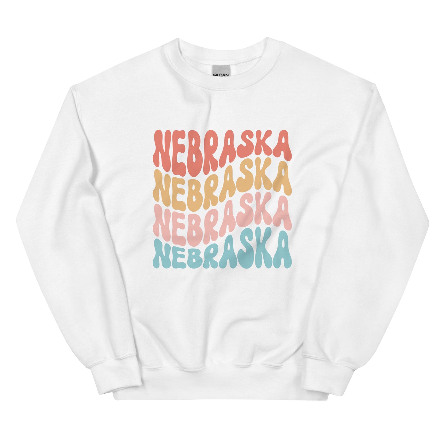 Nebraska Groovy Sweatshirt