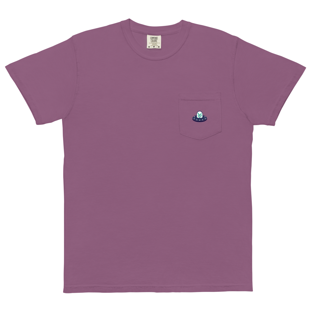 Shirtlings Spaceship Pocket Tee