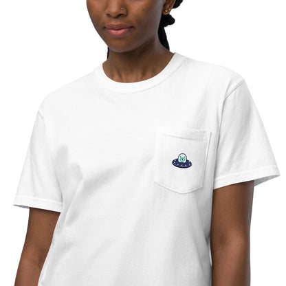 Shirtlings Spaceship Pocket Tee