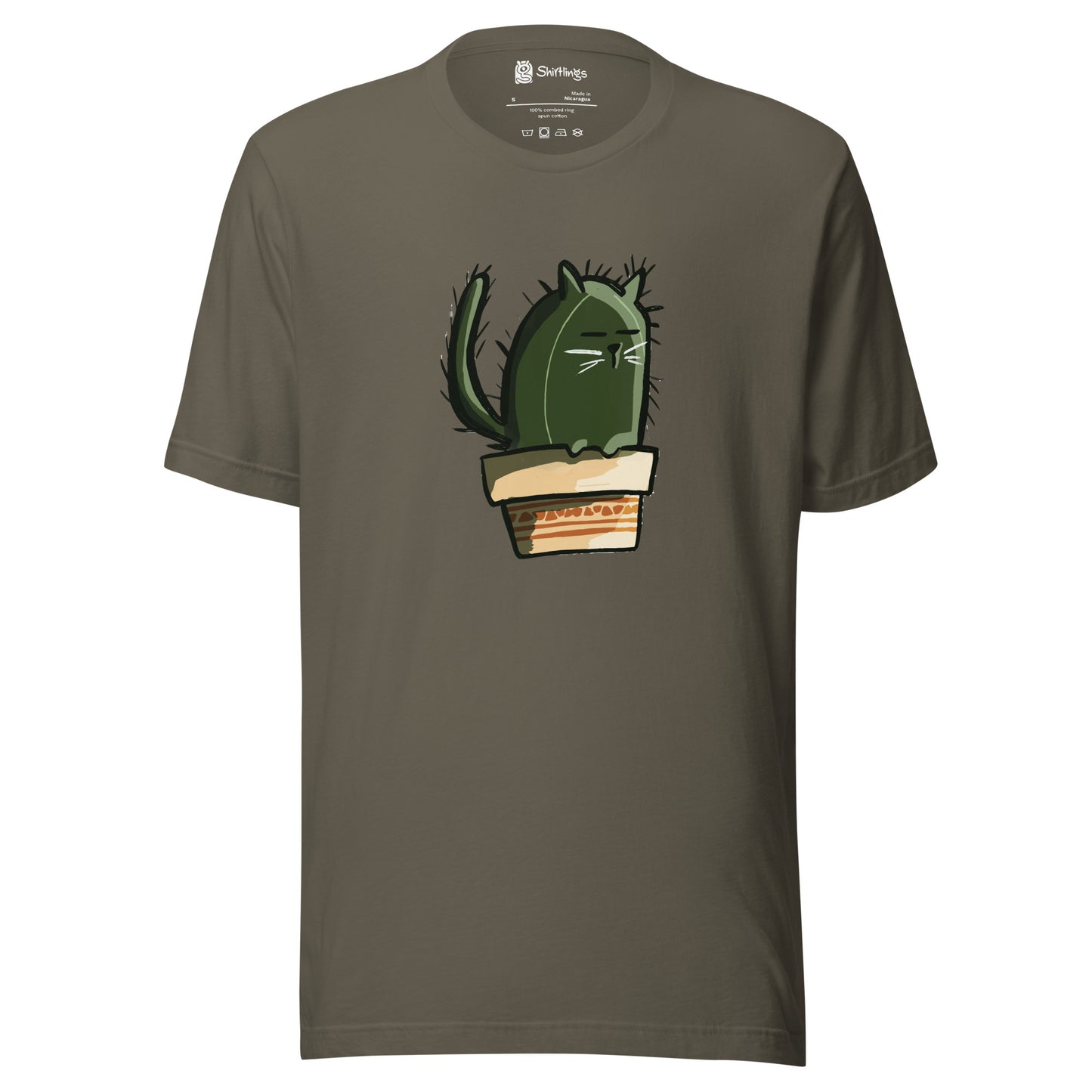 Whiskers & Spines: Cat Cactus Tee