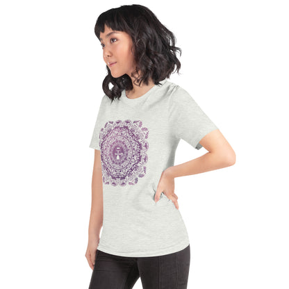 Bear-y Stylish: The Purple Winter Mandala Tee