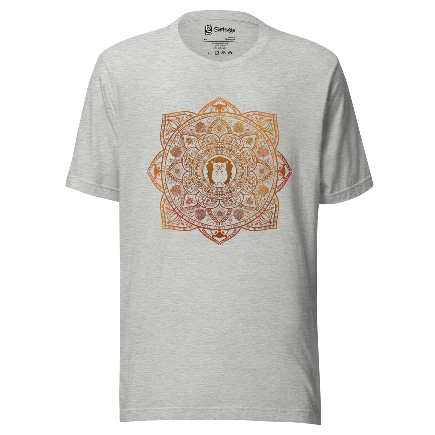 Fall Foliage & Spiky Splendor: Mandala Moments Tee