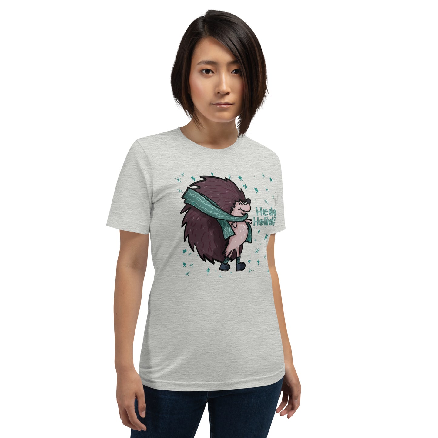 Hedgy Holidays: Hedgehog Adult Tee