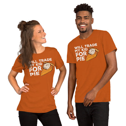 Pumpkin Pie-Lover's Dilemma: 'Trade My Kid for Pie' Tee