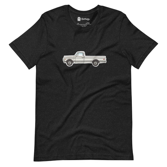 Retro Ride: '70s White C-10 Pickup Tee