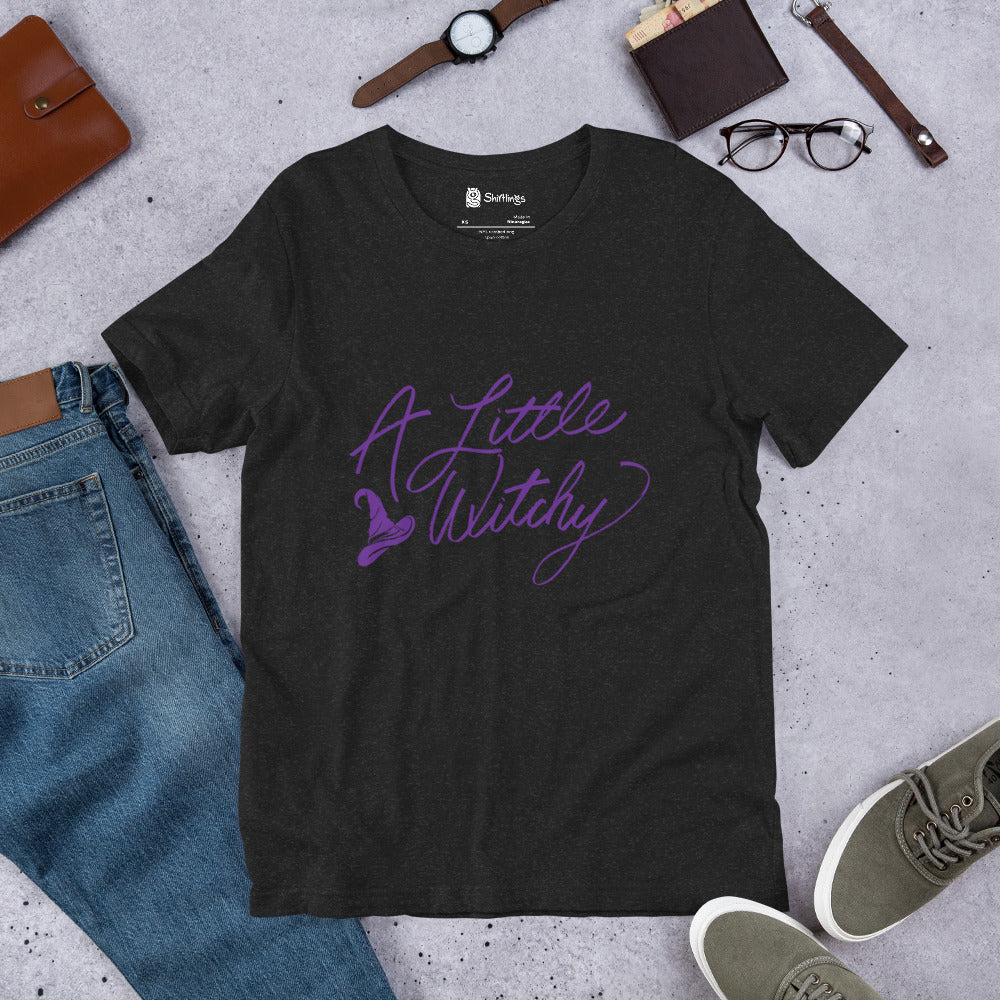 Enchanted Elegance: "A Little Witchy" Shirt