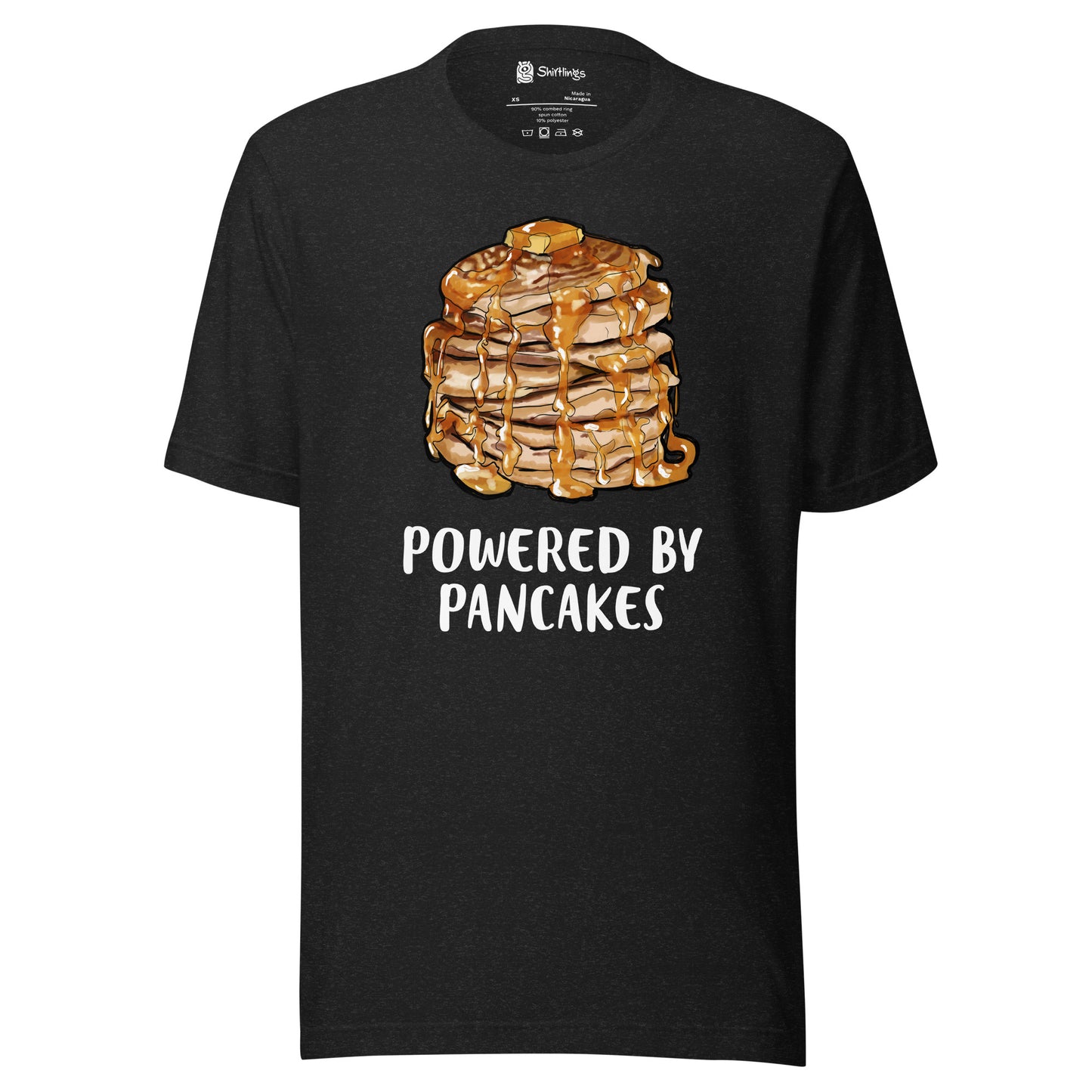 "Pancake Power Play" Humorous Breakfast Tee