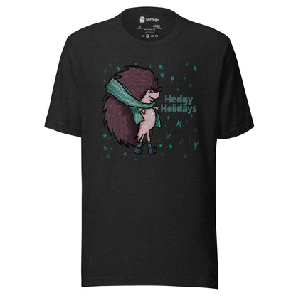 Hedgy Holidays: Hedgehog Adult Tee