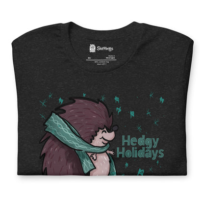 Hedgy Holidays: Hedgehog Adult Tee