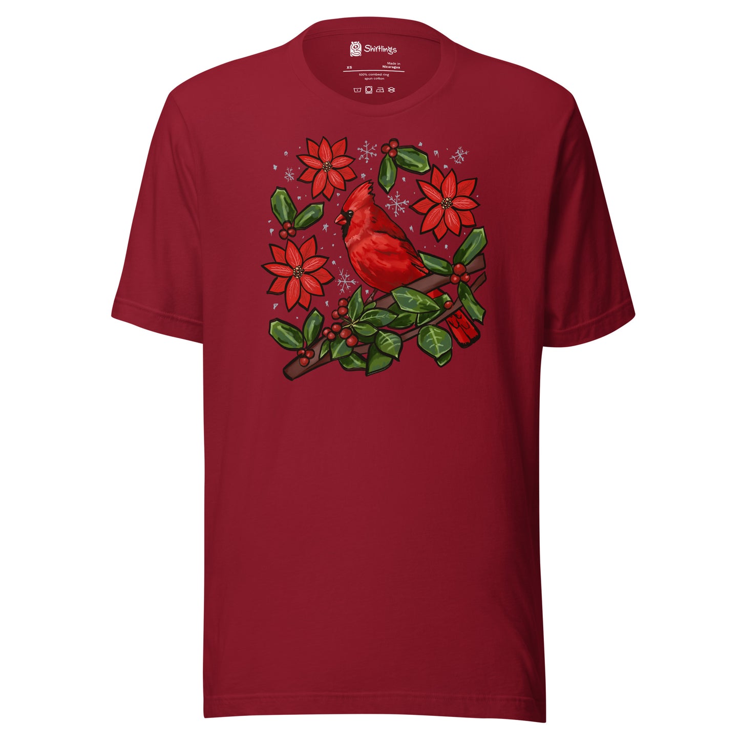 Majestic Cardinal Vibes: Adult Tee