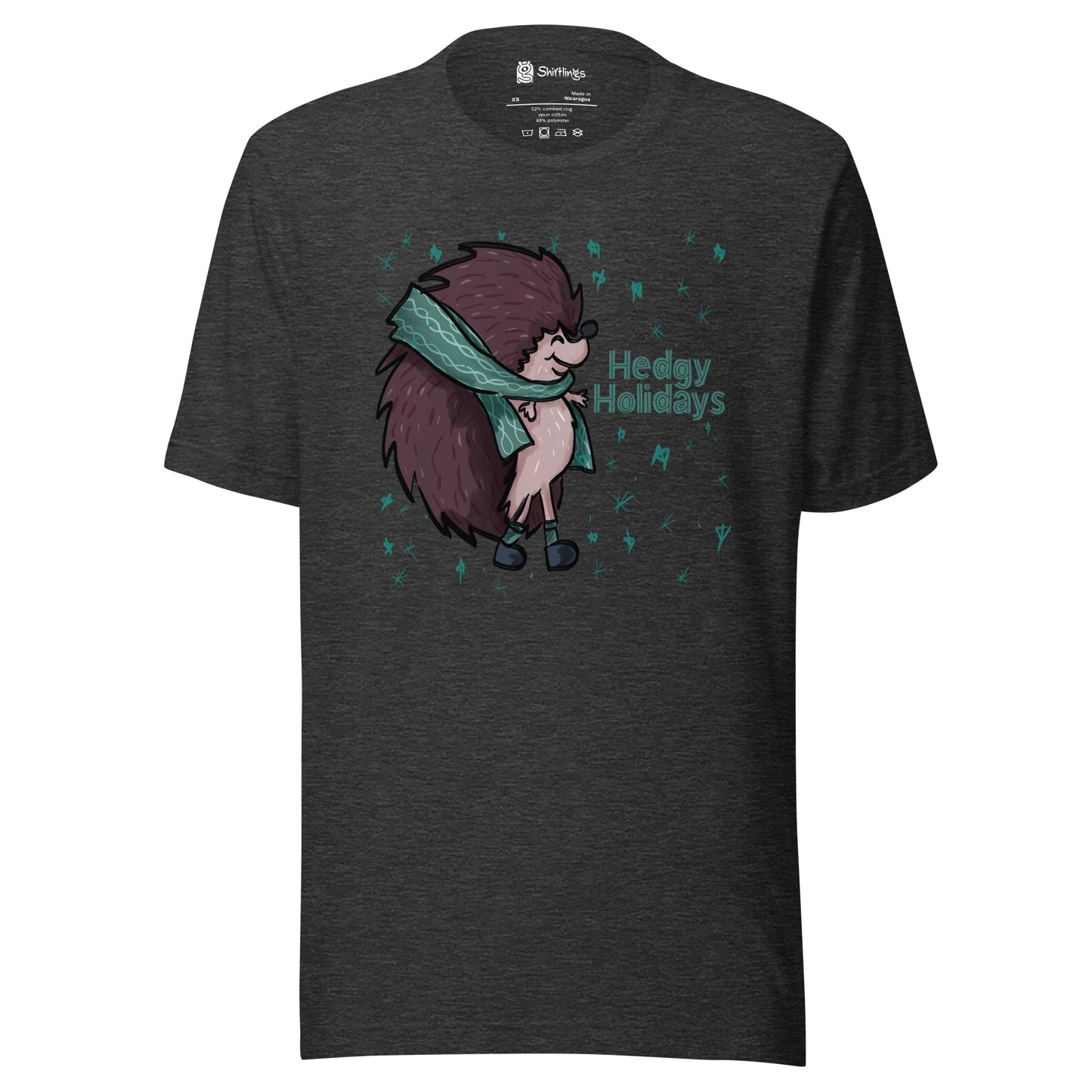 Hedgy Holidays: Hedgehog Adult Tee