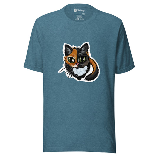 Whisker Wonders: The Calico Cat Tee