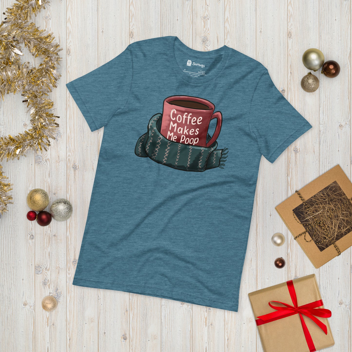 Caffeine Confessions: 'Coffee Makes Me Poop' Tee