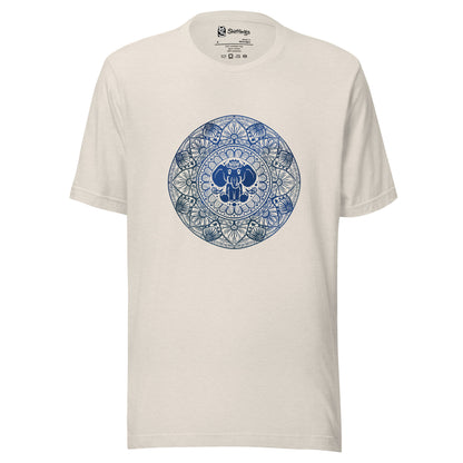 Elephant Elegance: Mandala Majesty Tee