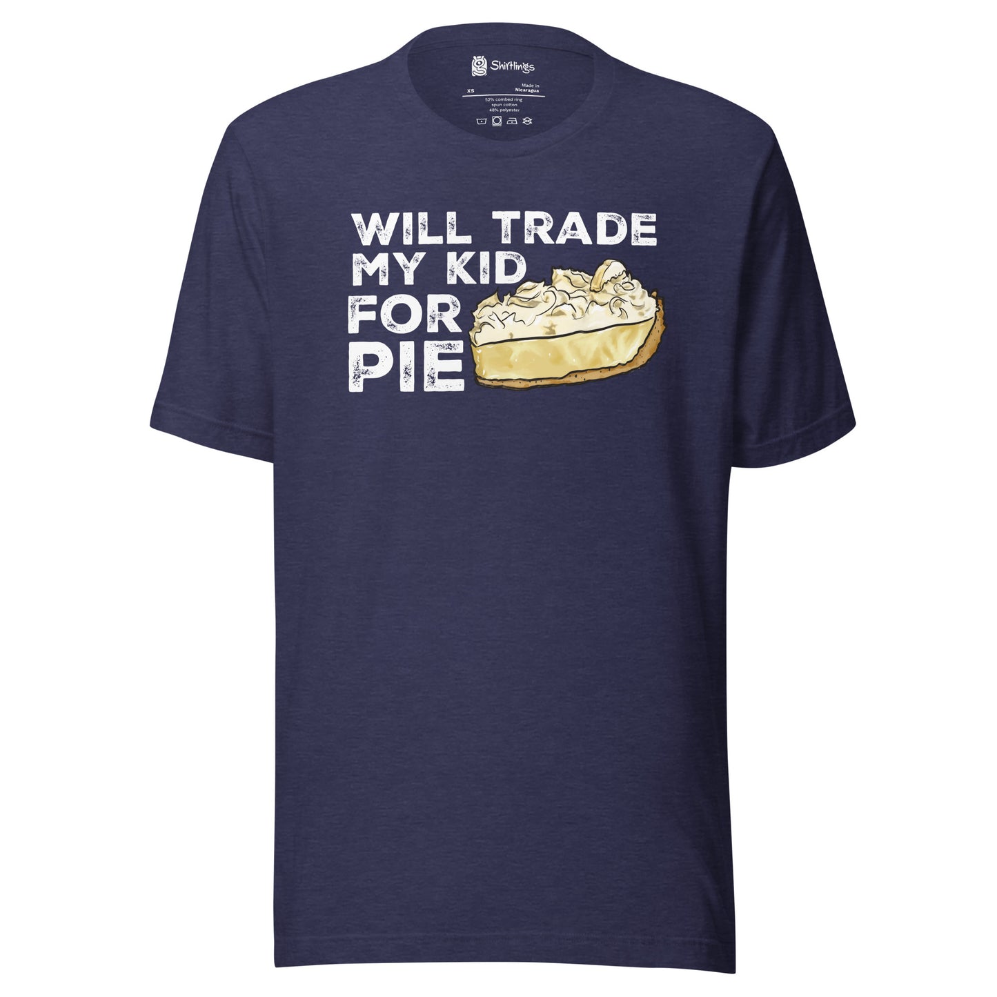 Banana Cream Pie Lover's 'Trade My Kid for Pie' Tee