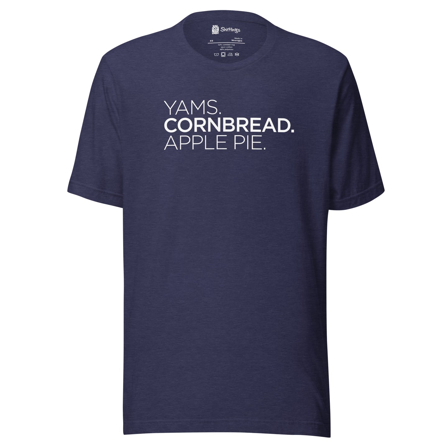 Yams. Cornbread. Apple Pie Tee